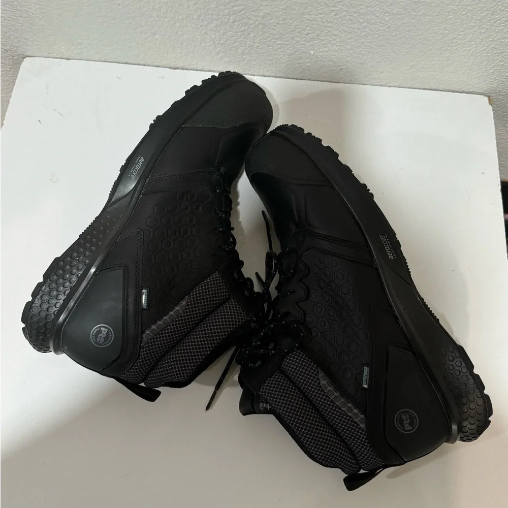 TIMBERLAND Men's Reaxion Composite Toe Waterproof Work Sneaker Size 15W
